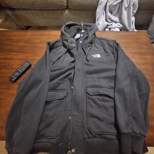 The North Face Men's Black Hooded Jacket